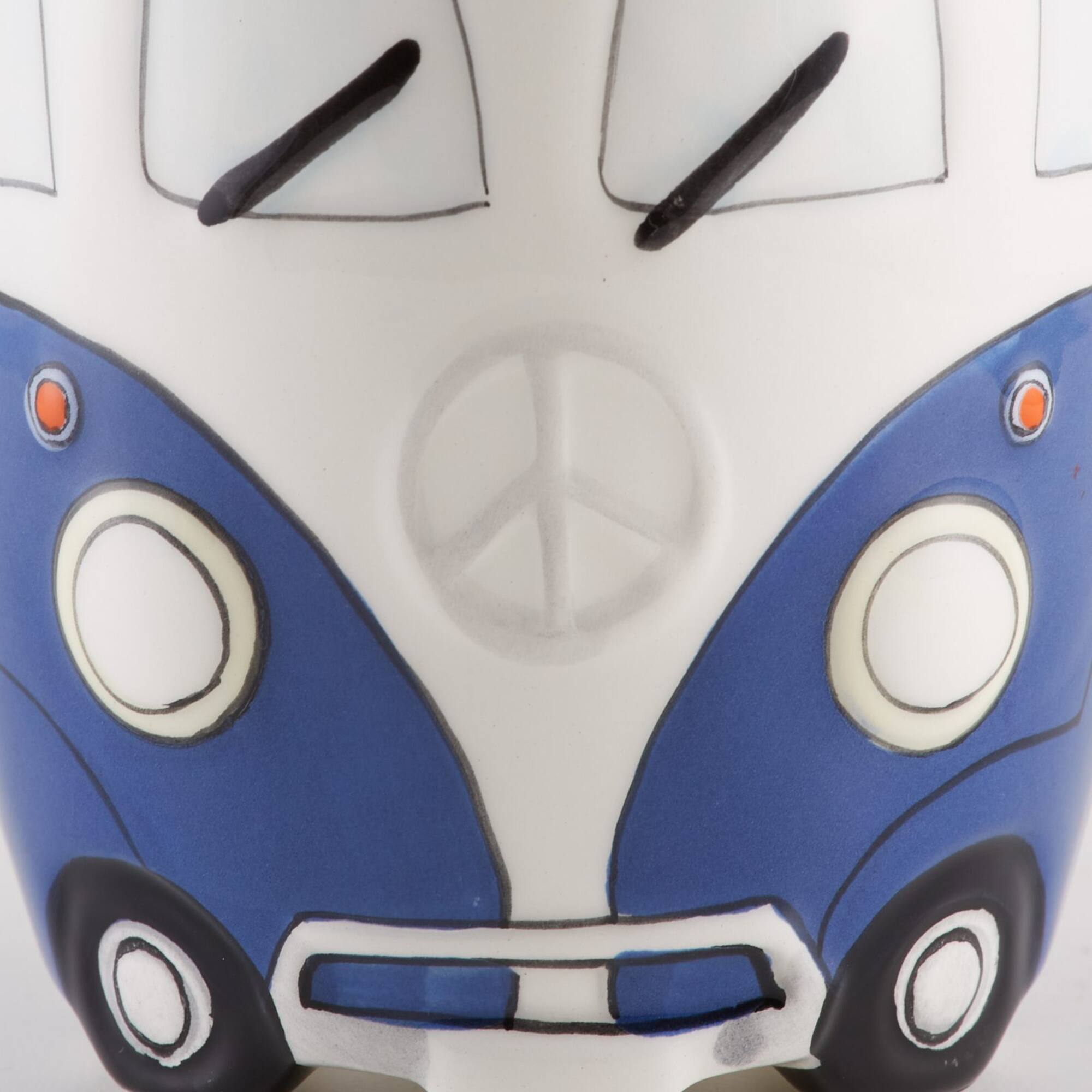 DII® Retro Bus Ceramic Mugs, 2ct.